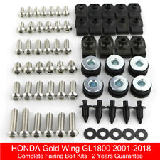 Kit completo de parafusos de carenagem de aço inoxidável ajuste para Honda GL1800 Goldwing 01-18 comprar usado  Enviando para Brazil