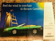 Chevrolet camaro poster for sale  BRISTOL