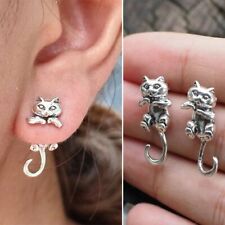 Moda Gato Animal Piercing Pendientes Oreja Tachón Dije Mujeres Fiesta Joyería Regalo segunda mano  Embacar hacia Argentina