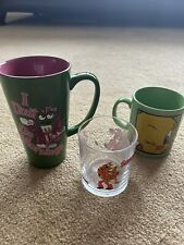 Vintage glass mugs for sale  BOURNEMOUTH
