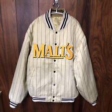 Jaqueta Bombardeiro Suntory Malt's Masculina de Beisebol Letterman Vintage Japão - Grande, usado comprar usado  Enviando para Brazil