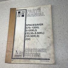 Usado, HYSTER PARTS MANUAL 852319 SPACEAVER S70XL, S80XL, S100XL, S120XLS, S120XL Usado comprar usado  Enviando para Brazil
