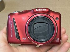Canon PowerShot SX150 IS 14.1 MP Digital Red Camera (READ) for sale  Shipping to South Africa
