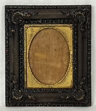 Antique Mid 19th C Quarter Plate Daguerreotype Tintype Photo Frame 3 1/4 x 4 1/4 for sale  Shipping to South Africa