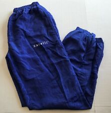 Calça de atletismo vintage Zarelli Joggers - Nylon - Cintura elástica - Azul adulto grande comprar usado  Enviando para Brazil
