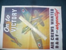 wartime posters for sale  CHICHESTER