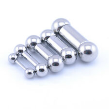 Heavy Gauge Bar Straight Barbell Tongue Ear Nipple Genital Stainless Steel  for sale  Shipping to South Africa