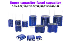 Usado, Supercondensador combinación faradio tipo 5.5V 0.5F 1F 2F 3.5F 4F 5F 7.5F 10F 15F  segunda mano  Embacar hacia Argentina