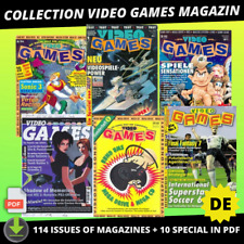 Collection VIDEO GAMES MAGAZIN 114 issues of magazines in PDF DE + 10 SPECIAL comprar usado  Enviando para Brazil