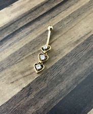 white gold belly bar for sale  LIVERPOOL