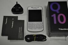 BlackBerry Q10 16 GB SQN100-3 blanco desbloqueado de fábrica - necesita reparación y repuestos segunda mano  Embacar hacia Argentina