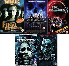 FINAL DESTINATION SERIES 1-5 MOVIE FILM COLLECTION PARTS 1 2 3 4 5 SEALED UK DVD, usado segunda mano  Embacar hacia Argentina