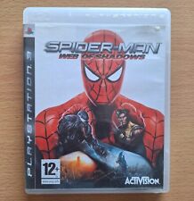 Spider-Man Web of Shadows (Sony PlayStation 3, PS3) Inglês Reino Unido na caixa *sem região* comprar usado  Enviando para Brazil