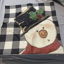 Snowman decorative pillow for sale  Fairview