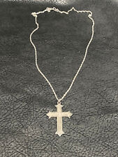 RETIRED James Avery IHS CROSS Sterling Silver Pendent Necklace for sale  Austin