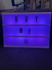Colour changing message for sale  LOUGHTON