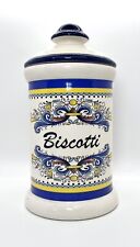 Biscotti jar ceramic for sale  Wallingford