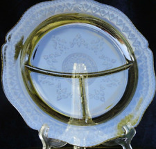 Usado, 4 placas de grelha âmbar Federal Glass Patrician 11" comprar usado  Enviando para Brazil
