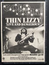 Thin lizzy live for sale  STRATHAVEN