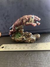 Corundum Rough Ruby And Sapphire Tiger Sculpture Epoxy , used for sale  Shipping to South Africa