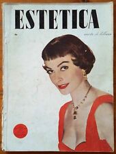 Estetica 1954 rivista usato  Codigoro