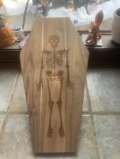 Skeleton coffin wood for sale  Divide