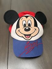 Usado, Gorra de orejas de Mickey Mouse talla infantil auténtico sombrero de recuerdo de los parques mundiales de Walt Disney segunda mano  Embacar hacia Argentina