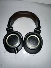 Fones de ouvido Audio-Technica ATH-M50X monitor de estúdio preto usado comprar usado  Enviando para Brazil