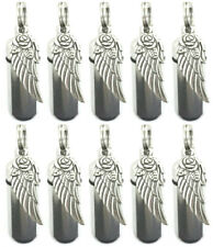Set of TEN Angel Wing with Rose CREMATION URNS w/Pouches, Ball-Chains, Fill Kit for sale  Brooksville