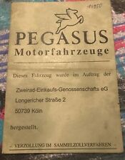 Pegasus roller mofa gebraucht kaufen  Mechernich
