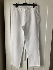 Jodhpurwhite linen trousers for sale  HOVE