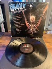 Trilha sonora Heavy Metal 1981 vinil LP disco OG EUA testado veja fotos disco 1 somente comprar usado  Enviando para Brazil