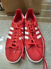  Tênis Adidas Campus vermelho tamanho 11 em estado usado 2017 E4 comprar usado  Enviando para Brazil