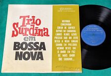 Usado, Trio Surdina - Em Bossa Nova BRASIL LP 1963 Samba Jazz Fafá Lemos Romeu Seibel comprar usado  Brasil 
