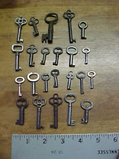 23 chaves esqueleto cano aberto vintage TODAS algumas muito pequenas comprar usado  Enviando para Brazil