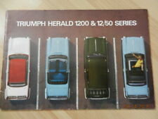 Catalogue triumph herald d'occasion  Saint-André-les-Vergers