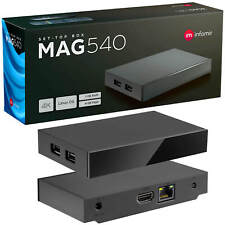 TV BOX MAG 540 Odbiornik HEVC H.265 4K UHD 60FPS Linux USB LAN HDMI UHD Kabel  na sprzedaż  Wysyłka do Poland
