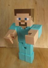 Figura de acción Minecraft Big Steve - 9"" juguete Mattel posable segunda mano  Embacar hacia Argentina