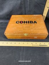 Usado, Caixa de charuto vintage Cohiba usada projeto de artesanato vazio  comprar usado  Enviando para Brazil