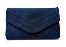 navy clutch bags for sale  BARGOED