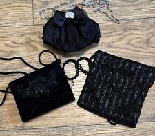 Black evening bags for sale  PINNER