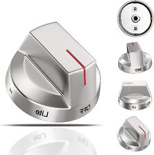 New Upgraded 5 Pack DG94-03500A Burner Stove Oven Knob for Samsung DG94-03500U for sale  Shipping to South Africa