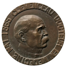 Médaille clémenceau docteur d'occasion  La Garde