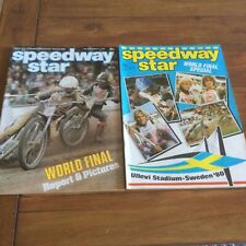 Speedway star magazines for sale  GREAT YARMOUTH
