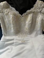 Vestido de noiva frete grátis branco 18W branco David’s bridal  comprar usado  Enviando para Brazil