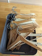 wooden coat hangers for sale  SLEAFORD