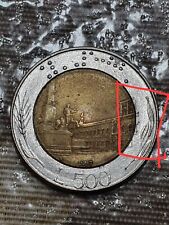 Moneta rara 500 usato  Casapesenna