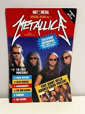 Raro Agosto 1991 Metallica Edição Especial Edição HOT METAL HM MAGAZINE - Pôsteres, usado comprar usado  Enviando para Brazil
