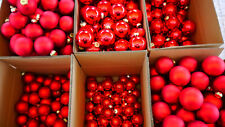 Weihnachtskugeln rot matt gebraucht kaufen  Mörlenbach
