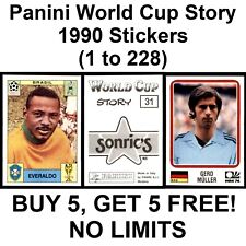 Usado, Panini Sonrics World Cup Story 1990 **Selecione adesivos** comprar usado  Enviando para Brazil
